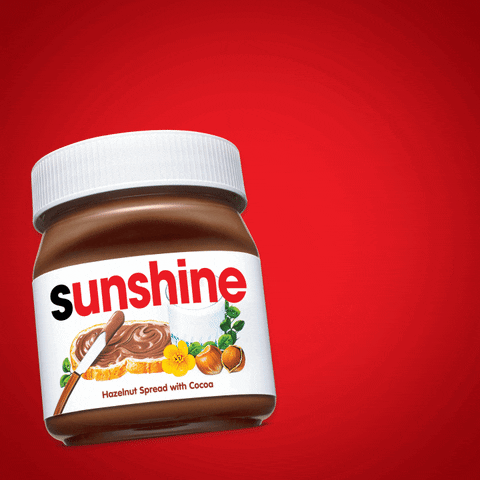 Sunshine GIF by NutellaUSA