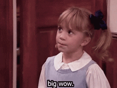 sarcastic michelle tanner GIF
