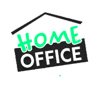 Outlab work home office job Sticker