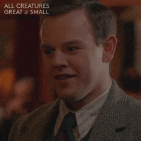 Yorkshire Smile GIF by All Creatures Great And Small