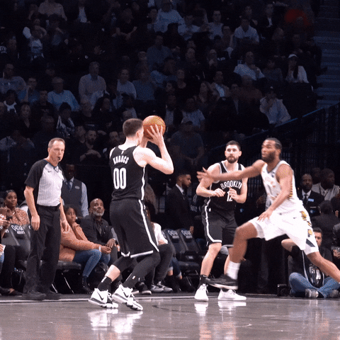 Slam Dunk Basketball GIF by Brooklyn Nets
