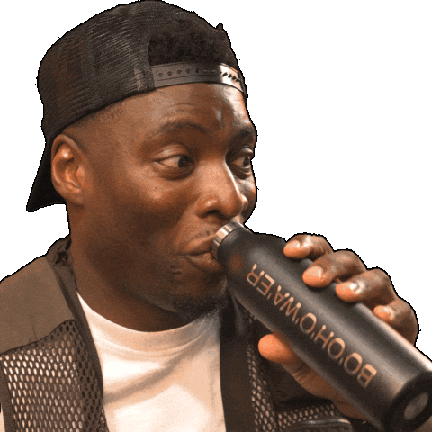 Bottle Of Water Sticker by Chewkz