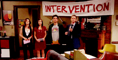 how i met your mother intervention GIF