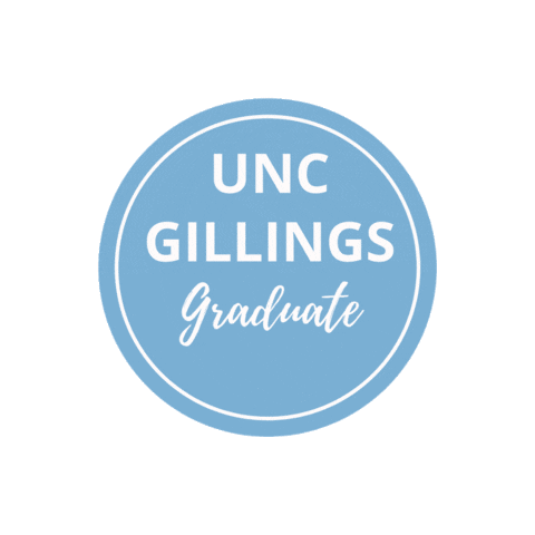 Graduation Sticker by UNC Gillings School of Global Public Health