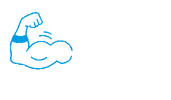 Strong Sticker by Hardcore Fitness Agoura