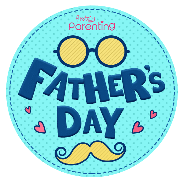 Fathers Day Father Sticker by FirstCry Parenting