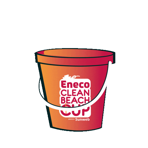 Eneco Clean Beach Cup Sticker
