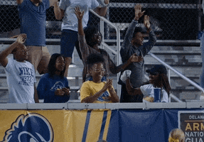 Football Dancing GIF by Delaware Blue Hens