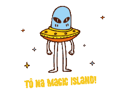 To Na Magic Island Sticker by House Mag
