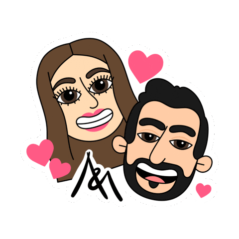 Ale Y Arturo Sticker by Ummi