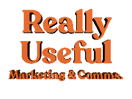 Really Useful Sticker by Really Useful Marketing & Comms.
