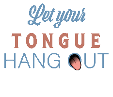 Tongue Love Sticker by Pawesome Treat