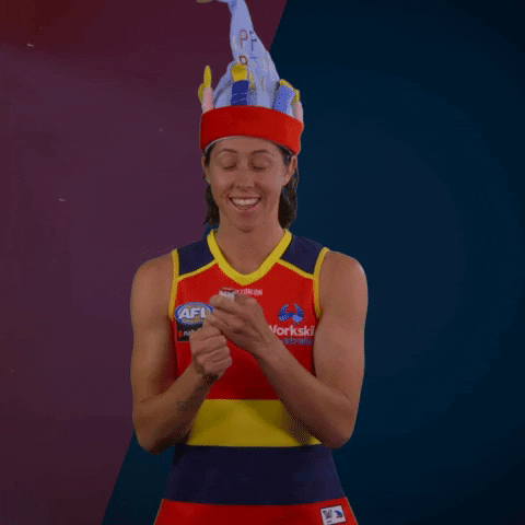 Birthday Celebrate GIF by Adelaide Crows
