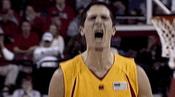 Yelling College Basketball GIF by Maryland Terrapins
