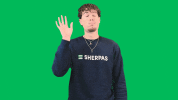 Fond Vert Laisse Tomber GIF by Les Sherpas