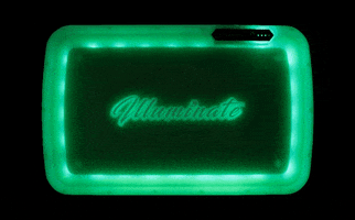 Illuminaterolling illuminate rollingtray glowtray GIF