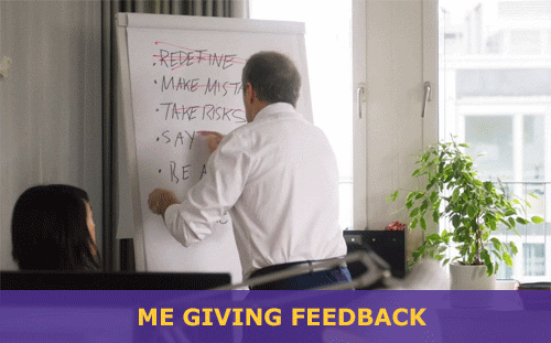 Merck KGaA, Darmstadt, Germany team office boss feedback GIF