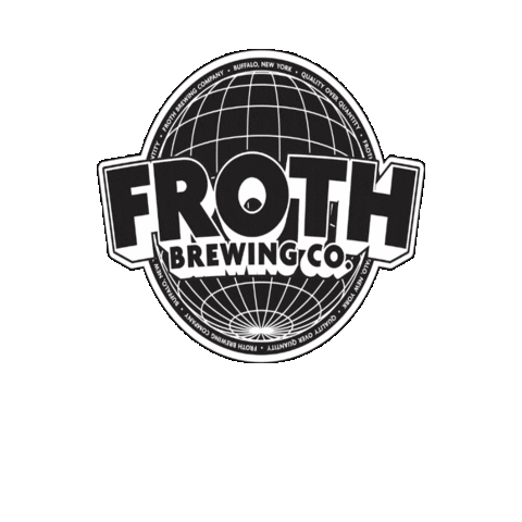 Froth Brewing Co. Sticker