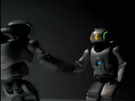 High Five Robots GIF by Beck