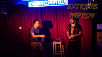 Stand Up Sketch GIF by Extreme Improv