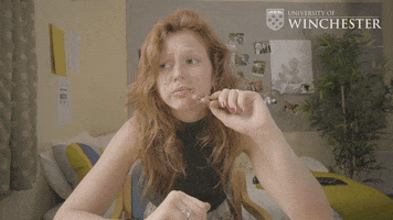 Chocolate Eating GIF by University of Winchester