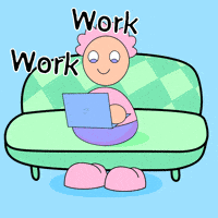 Working Home Office GIF by Fatman