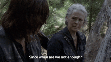 Sad Carol Peletier GIF by The Walking Dead