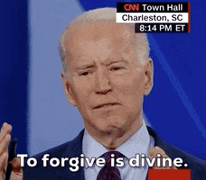 Joe Biden Forgiveness GIF by Election 2020