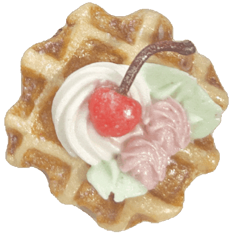 Sweets Waffle Sticker