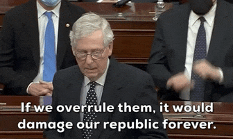 Mitch Mcconnell January 6Th GIF by GIPHY News