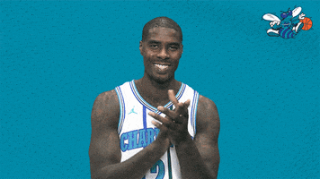 fresh prince smile GIF by Charlotte Hornets