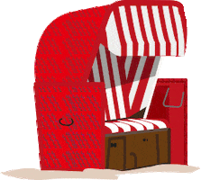 Rot Ostsee Sticker by Ostseebad Boltenhagen