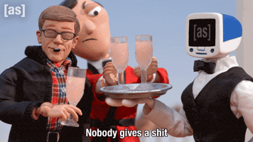 Robot Chicken Nobody Cares GIF by Adult Swim
