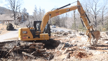 Excavator Demolition GIF by JC Property Professionals