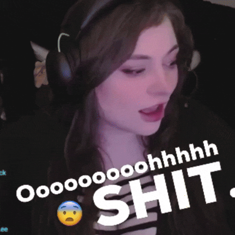 Shocked Oh No GIF