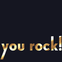 You Rock Great Job GIF by Babybluecat