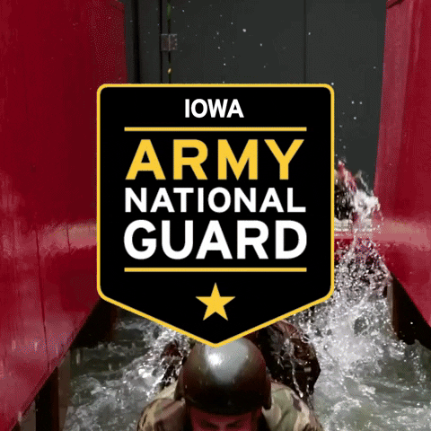 Des Moines Waterloo GIF by California Army National Guard