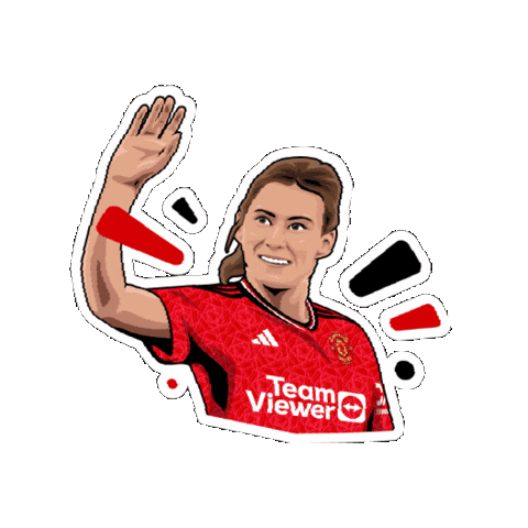 Football Hello Sticker by Manchester United