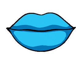 White Teeth Kiss Sticker by SmileProWorldwide