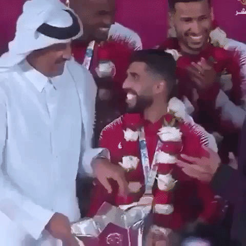 Trophy Pushing GIF