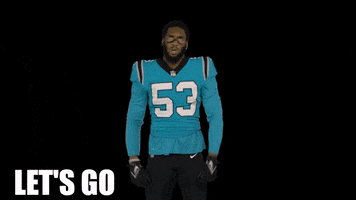 Excited Lets Go GIF by Carolina Panthers