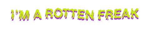 Rotten Sticker