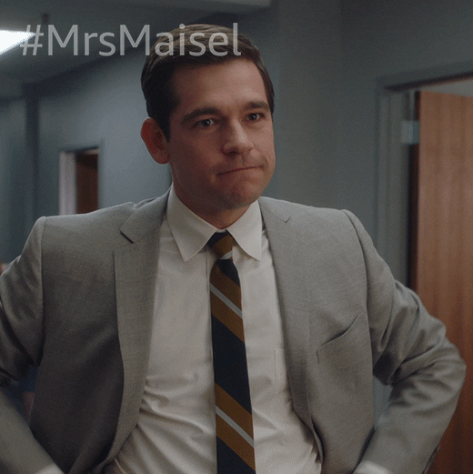 Jason Ralph Middle Finger GIF by The Marvelous Mrs. Maisel