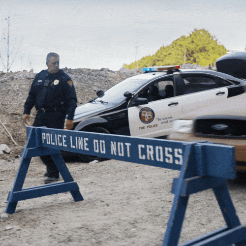 Do Not Cross Liam Neeson GIF by The Naked Gun Movie