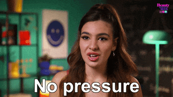 Nervous No Pressure GIF by Beauty and the Geek Australia