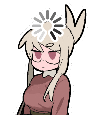 Confused Thinking Sticker
