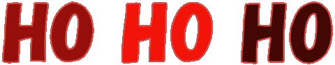 Ho Ho Ho Jul Sticker
