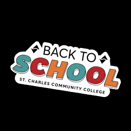 Back To School Slogan GIF by St. Charles Community College