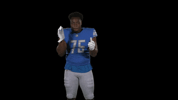 Football Clap It Up GIF by Detroit Lions