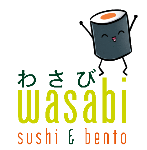 Wasabi Sushi & Bento Sticker